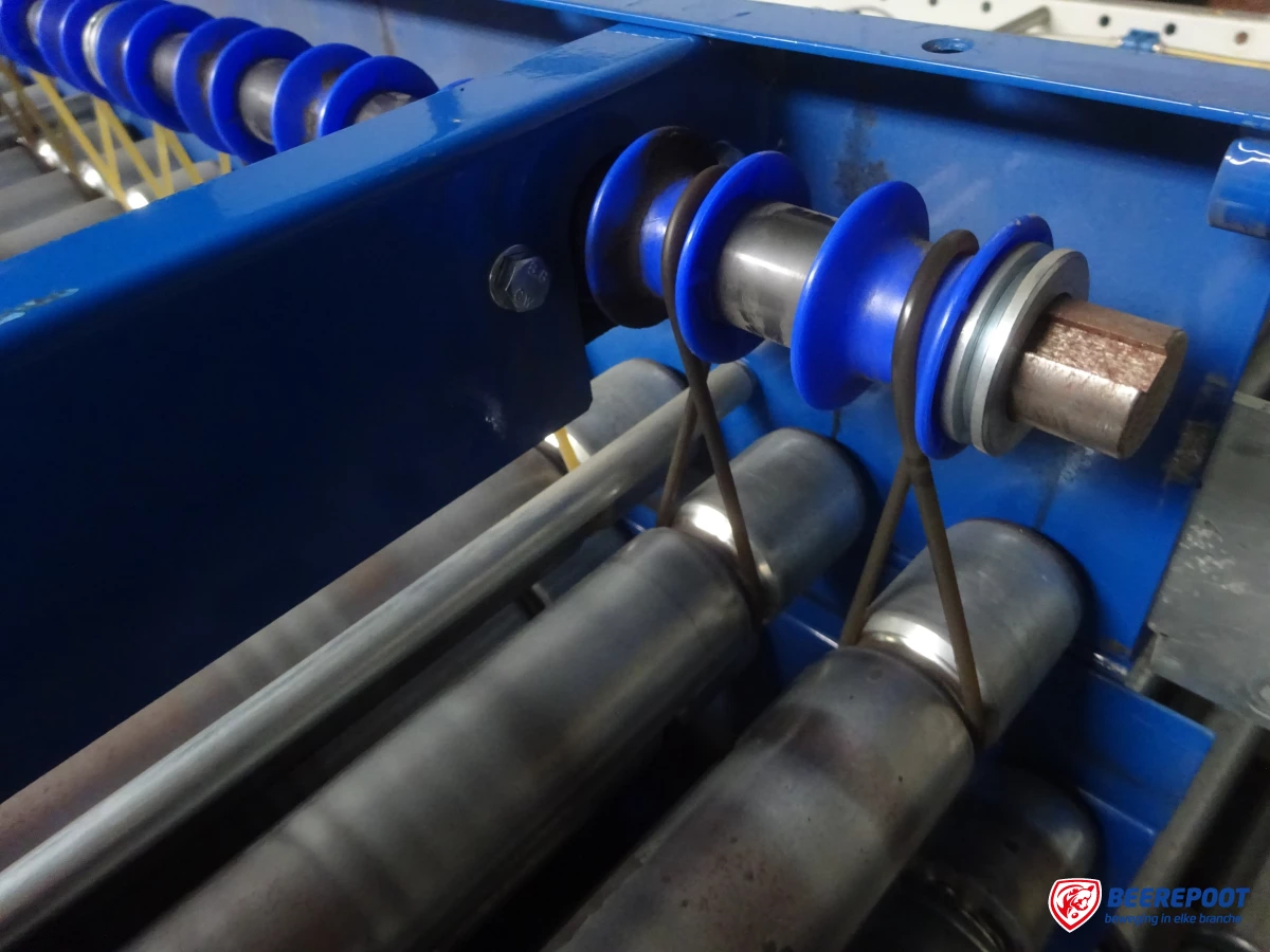 Aangedreven rollenbaan